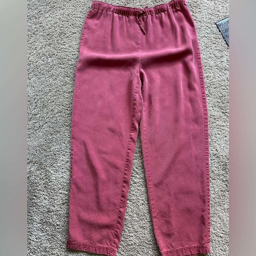 French laundry, straight leg pants rose size medium